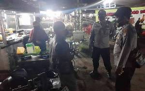 Cegah Gangguan Kamtibmas, Polsek Dusun Tengah Lakukan Patroli Malam