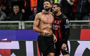 Giroud Cetak Gol untuk Menangkan Milan 2-1
