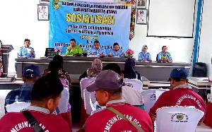 BPPD Barito Utara Sosialisasi PBB di Desa Bukit Sawit