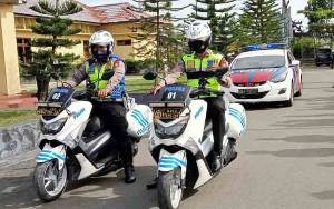 Tingkatkan Kemampuan, Personel Satlantas Polres Kapuas Dilatih Pengawalan VIP