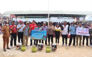 1.127 Nelayan Pulang Pisau Terima Bantuan Konversi BBM ke BBG 