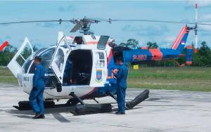 Polri Berupaya Cari Helikopter Hilang Kontak di Belitung Timur