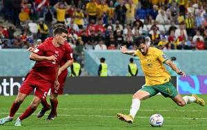 Australia Kalahkan Denmark 1-0 untuk Melaju ke 16 Besar
