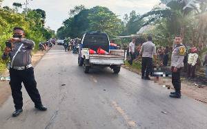 Begini Hasil Olah TKP Kecelakaan yang Menewaskan Pengendara Honda Beat di Desa Jaweten