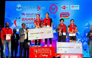 Indonesia Bawa Dua Gelar dari Bahrain International Challenge 2022