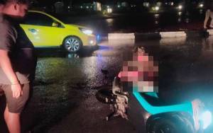 Seorang Remaja Diduga Mabuk Alami Kecelakaan di Jalan Brigjen Katamso