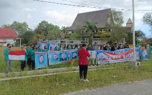 Solidaritas Mahasiswa Palangka Raya Dukung Aksi Mogok Makan AMANAT KSB di Jakarta