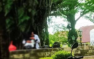 Taman Tugu Soekarno Diduga Kerap Dijadikan Tempat Mesum Muda Mudi