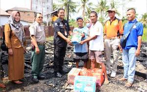 Rumah Warga Terbakar, Pemkab SeruyanSegera Bantu Pembangunan Kembali