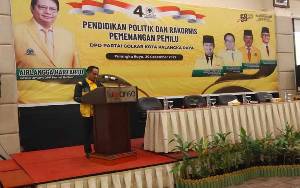 DPD Golkar Palangka Raya Kuatkan Kader Bakal Calon Legislatif 2024  