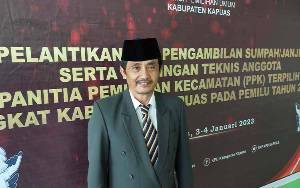 Ketua KPU Kapuas Harapkan Panitia Pemilihan Kecamatan Jalankan Tugas Dengan Baik