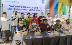 Pemkab Murung Raya Apresiasi Vaksinasi Massal Covid-19 Digelar Muhammadiyah