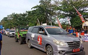 Bupati Kotim Time Rally Lewati 3 Destinasi Wisata Sampit