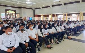 Ketua KPU Barito Timur Lantik 309 Anggota Panitia Pemungutan Suara