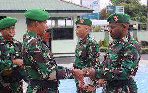 4 Personel Kodim Palangka Raya Selesaikan Tugas BKO dari Papua 
