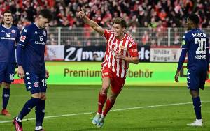 Union Berlin ke Puncak Klasemen Berkat Kemenangan 2-1 atas Mainz