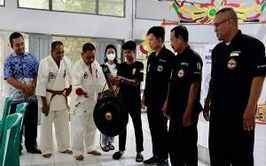 Kadisdik Buka Peresmian Pembinaan Mental Karate-Do Indonesia Dojo Kapuas