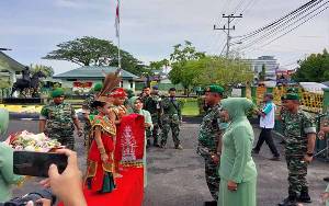 Danrem Panju Panjung Brigjen TNI Yudianto Putrajaya Kunjungan Kerja ke Kodim Kapuas