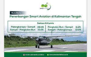 Ini Harga Tiket Pesawat Rute Baru Pangkalan Bun-Sampit-Palangka Raya di Bandara H Asan