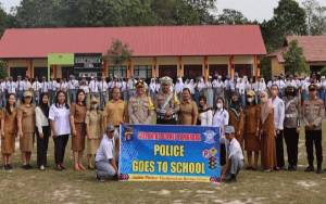 Polres Lamandau Giatkan Program Police Goes To School