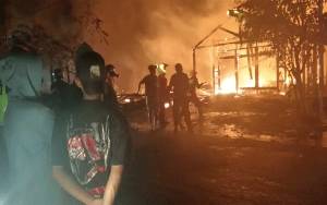 Lima Buah Rumah di Sampit Ludes Terbakar