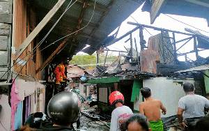 Ini Penyebab Rumah Terbakar di Kawasan Padat Penduduk di Sampit