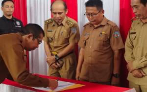 Purna Tugas, Markudius Dani Dilepas Wakil Bupati Murung Raya