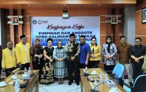 Dewan Kalteng Kaji Banding Terkait Kolaborasi dan Peran Perguruan Tinggi ke Maluku Utara