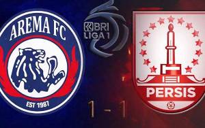 Arema FC Bermain Imbang 1-1 kontra Persis Solo