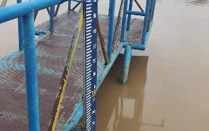 Ketinggian Debit Air Sungai 6,10 Meter, Warga Tumbang Rungan Diimbau Waspada Banjir