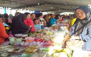 Dinas Koperasi UMKM dan Perdagangan Sukamara Gelar Pasar Ramadan