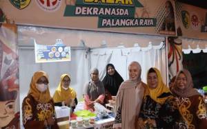 Dekranasda Palangka Raya Buka Bazar Kuliner di Pasar Ramadan
