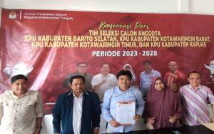 73 Calon Anggota KPU Gelombang 2 di Empat Kabupaten Kalteng Lolos CAT dan Psikologi