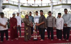Pesantren Ramadan di Masjid Agung Al-Mukarram Kapuas Resmi Ditutup
