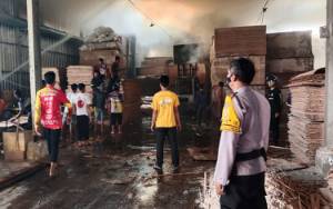 Ini Dugaan Penyebab Kebakaran di Pabrik Plywood Anjir Kapuas Timur