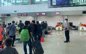 Polresta Palangka Raya Perketat Penjagaan di Bandara Demi Keamanan Arus Mudik