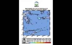 BMKG Catat 2 Aktivitas Susulan Dari Gempa M 6,4 Laut Banda