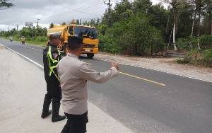 Arus Balik Terpantau Landai di Pos Tjilik Km38 Palangka Raya