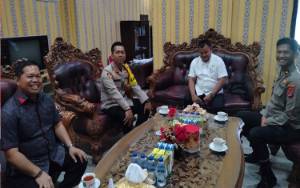 Jalin Silaturahmi, Ketua DPRD Kapuas Terima Kunjungan Kapolres