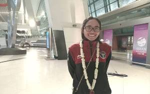 Dwi Rahayu Seperti Flash Back Saat Menangi Medali Emas Soft Tennis