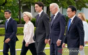 G-7 Berlakukan Sanksi Pada Rusia Saat Zelenskyy Tiba di Jepang