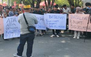 Demo di Kantor Gubernur Kalteng, MP3D Sampaikan Dua Tuntutan ini ke Kemendagri