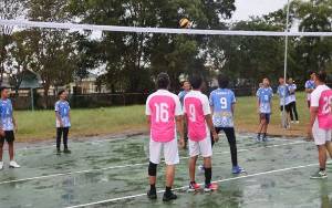 Sambut HUT ke-77 Bhayangkara, Polres Kapuas Gelar Turnamen Bola Voli Antar Kecamatan