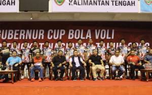 Sugianto Sabran Berikan Dukungan Kejurnas Bola Voli Gubernur Cup