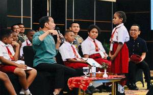 Seorang Anak SD Tanya Presiden Kenapa Ibu Kota Tidak Dipindah ke Papua