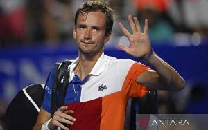 Medvedev Waspadai "Satu Pukulan Brutal" Alcaraz di Semifinal Wimbledon