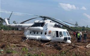 Danlanud Iskandar: 6 Kru Helikopter Mendarat Darurat di Mendawai Seberang Dipastikan Selamat