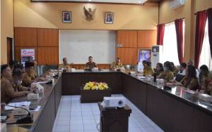 Pemkab Kapuas Rapat Asistensi Pemeriksaan Akhir Masa Jabatan Kepala Daerah