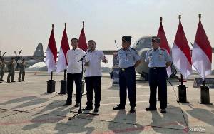 Kemhan Serahkan Unit Ketiga C-130J Super Hercules ke TNI AU