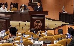 Senator Muhammad Rakhman Minta Kementerian PUPR Segera Perbaiki Jalan Rusak di Kecamatan Pangkalan Banteng